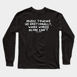 Music Touches Long Sleeve T-Shirt